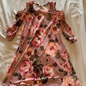Girls Floral Dress Size 8
